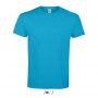 SOL'S IMPERIAL MEN'S ROUND COLLAR T-SHIRT, Aqua