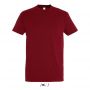 SOL'S <I>IMPERIAL</I> - MEN'S ROUND COLLAR T-SHIRT, Chili