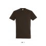 SOL'S IMPERIAL MEN'S ROUND COLLAR T-SHIRT, Chocolate