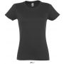 SOL'S IMPERIAL WOMEN - ROUND COLLAR T-SHIRT, Dark Grey