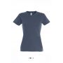 SOL'S <I>IMPERIAL</I> WOMEN - ROUND COLLAR T-SHIRT, Navy