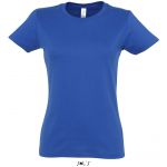SOL'S IMPERIAL WOMEN - ROUND COLLAR T-SHIRT, Royal Blue (SO11502RO)