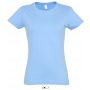 SOL'S <I>IMPERIAL</I> WOMEN - ROUND COLLAR T-SHIRT, Sky Blue