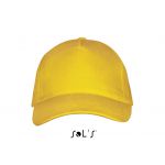 SOL'S LONG BEACH - 5 PANEL CAP, Gold, U (SO00594GO-U)