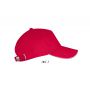 SOL'S LONG BEACH - 5 PANEL CAP, Red/White