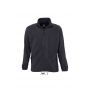 SOL'S NORTH MEN - ZIPPED FLEECE JACKET, Charcoal Grey