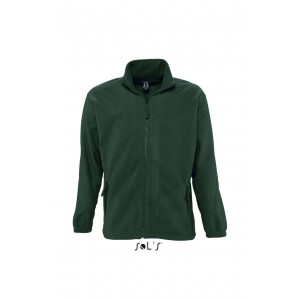 SOL'S NORTH MEN - ZIPPED FLEECE JACKET, Fir Green (Polar pullovers)