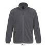 SOL'S NORTH MEN - ZIPPED FLEECE JACKET, Grey Melange