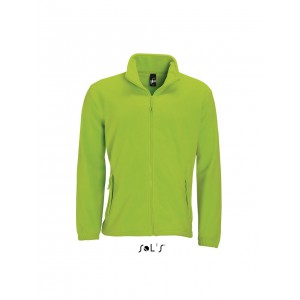 SOL'S NORTH MEN - ZIPPED FLEECE JACKET, Lime (Polar pullovers)