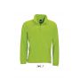 SOL'S NORTH MEN - ZIPPED FLEECE JACKET, Lime