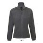 SOL'S NORTH WOMEN - ZIPPED FLEECE JACKET, Grey Melange