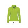 SOL'S NORTH WOMEN - ZIPPED FLEECE JACKET, Lime