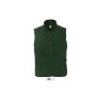 SOL'S NORWAY - UNISEX SLEEVELESS FLEECE CARDIGAN, Fir Green