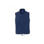 SOL'S NORWAY - UNISEX SLEEVELESS FLEECE CARDIGAN, Navy