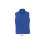 SOL'S NORWAY - UNISEX SLEEVELESS FLEECE CARDIGAN, Royal Blue