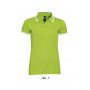 SOL'S PASADENA WOMEN - POLO SHIRT, Lime/White