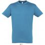 SOL'S REGENT - UNISEX ROUND COLLAR T-SHIRT, Aqua