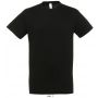 SOL'S REGENT - UNISEX ROUND COLLAR T-SHIRT, Deep Black