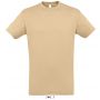 SOL'S REGENT - UNISEX ROUND COLLAR T-SHIRT, Sand