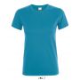 SOL'S REGENT WOMEN - ROUND COLLAR T-SHIRT, Aqua