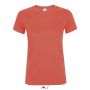 SOL'S REGENT WOMEN - ROUND COLLAR T-SHIRT, Coral