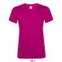 SOL'S REGENT WOMEN - ROUND COLLAR T-SHIRT, Fuchsia