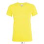 SOL'S REGENT WOMEN - ROUND COLLAR T-SHIRT, Lemon