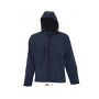 SOL'S REPLAY MEN - HOODED SOFTSHELL, French Navy