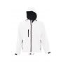 SOL'S REPLAY MEN - HOODED SOFTSHELL, White