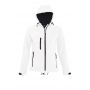 SOL'S REPLAY WOMEN - HOODED SOFTSHELL, White