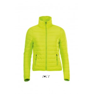 SOL'S RIDE WOMEN - LIGHT PADDED JACKET, Neon Lime (Jackets)