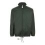 SOL'S SHIFT - UNISEX WATER REPELLENT WINDBREAKER, Forest Green