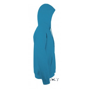 SOL'S SNAKE - UNISEX HOODED SWEATSHIRT, Aqua (Pullovers)