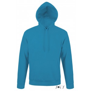 SOL'S SNAKE - UNISEX HOODED SWEATSHIRT, Aqua (Pullovers)