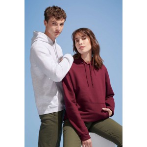 SOL'S SNAKE - UNISEX HOODED SWEATSHIRT, Burgundy (Pullovers)