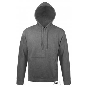 SOL'S SNAKE - UNISEX HOODED SWEATSHIRT, Charcoal Melange (Pullovers)