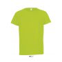 SOL'S SPORTY KIDS - RAGLAN-SLEEVED T-SHIRT, Neon Green