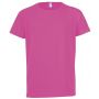 SOL'S SPORTY KIDS - RAGLAN-SLEEVED T-SHIRT, Neon Pink 2