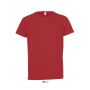 SOL'S SPORTY KIDS - RAGLAN-SLEEVED T-SHIRT, Red