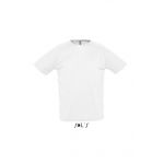 SOL'S SPORTY - RAGLAN SLEEVED T-SHIRT, White (SO11939WH)