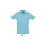 SOL'S SPRING II - MEN?S PIQUE POLO SHIRT, Atoll Blue