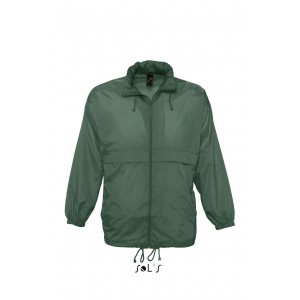 SOL'S SURF - UNISEX WATER REPELLENT WINDBREAKER, Forest Green (Jackets)