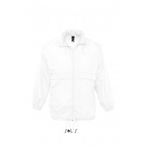 SOL'S SURF - UNISEX WATER REPELLENT WINDBREAKER, White (Jackets)