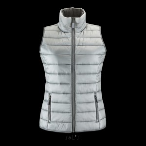 SOL'S WAVE WOMEN - LIGHTWEIGHT BODYWARMER, Metal Grey (Vests)