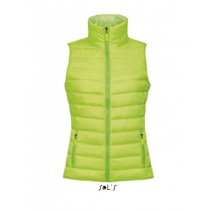 SOL'S WAVE WOMEN - LIGHTWEIGHT BODYWARMER, Neon Lime (Vests)