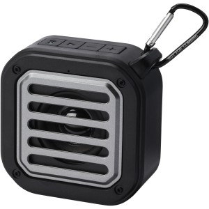 Solo 3W IPX5 RCS recycled plastic solar Bluetooth(r) speaker (Speakers, radios)