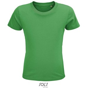 SOL'S CRUSADER KIDS - ROUND-NECK FITTED JERSEY T-SHIRT, Kelly Green <font size=1>[ENG]</font>