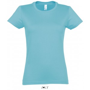 SOL'S <I>IMPERIAL</I> WOMEN - ROUND COLLAR T-SHIRT, Atoll Blue <font size=1>[ENG]</font>