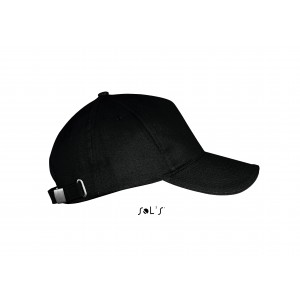 SOL'S LONG BEACH - 5 PANEL CAP, Black, U <font size=1>[ENG]</font>