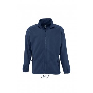 SOL'S NORTH MEN - ZIPPED FLEECE JACKET, Navy <font size=1>[ENG]</font>